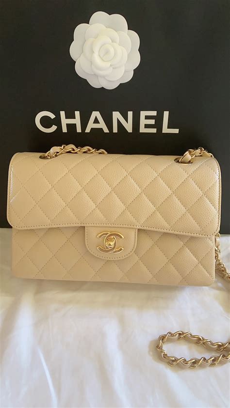 chanel classic beige